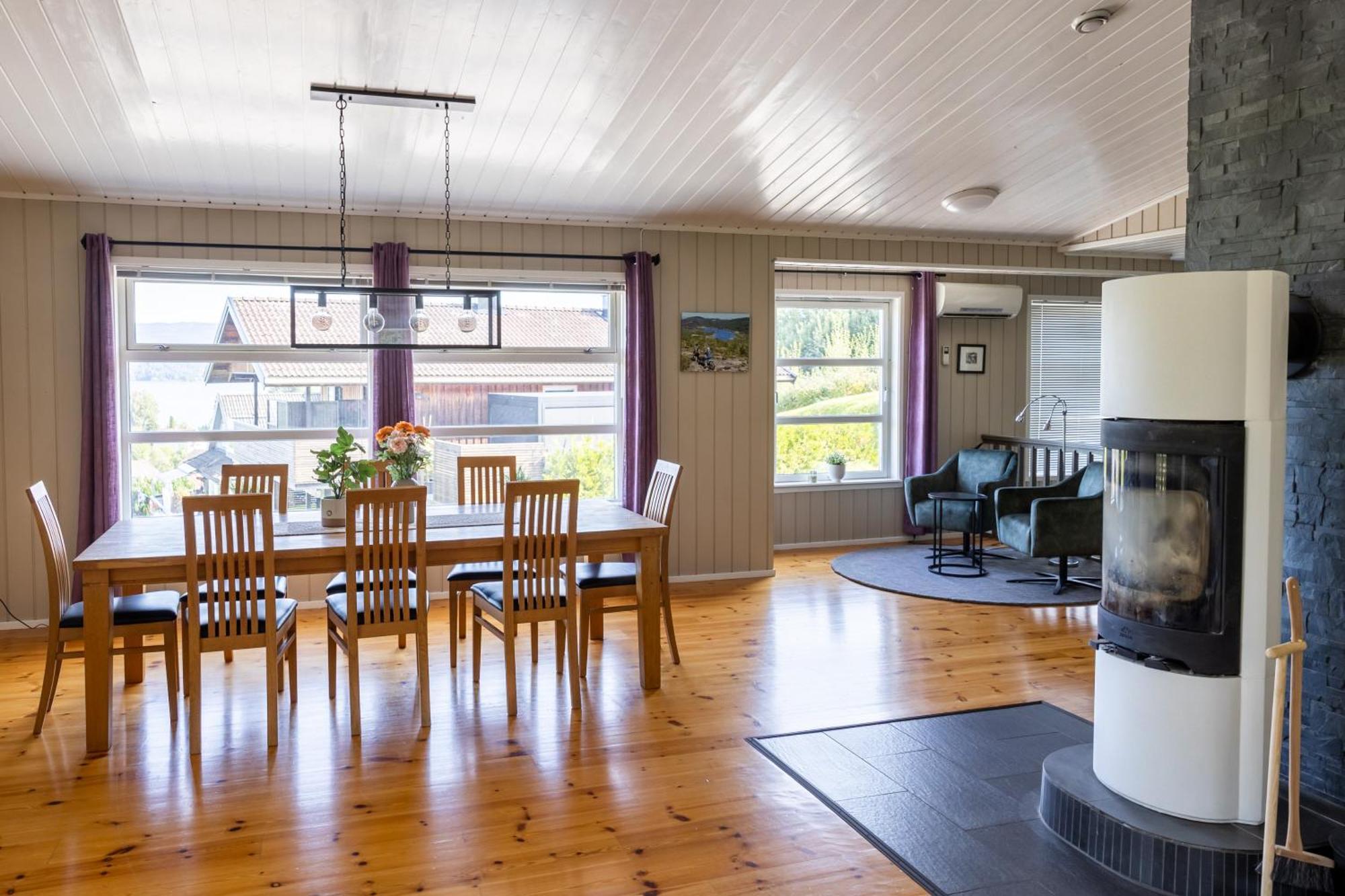 Leilighet Med Flott Uteplass Ulefoss Exteriör bild